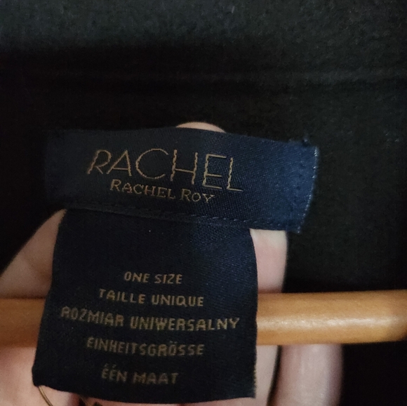 Womens Rachel Roy cape coat - Picture 6 of 9